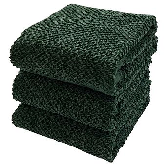 Kitchen Terry Dish Towels Soft Absorbent Quick Dry