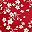 Red White Floral