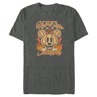 Big & Tall Disney's Mickey Mouse Pumpkin Spice Season Graphic Tee