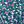 Floral Purple Green