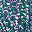 Floral Purple Green