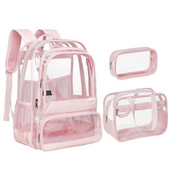 3 pc Heavy Duty Bookbag Lunch Bag Pencil Case Set