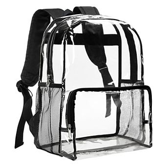 See Through Bookbag Heavy Duty Transparent Bag