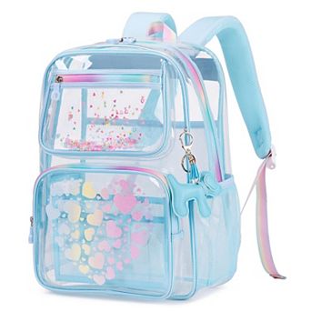 Heavy Duty TPU Transparent Stadium Approved Bookbag School