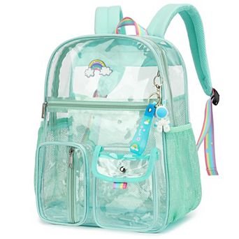 Clearpack PVC Transparent Stadium Concert Bag Student backpack