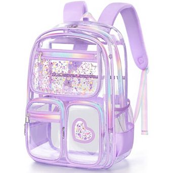Clear PVC Stadium Approved Backpack Student School