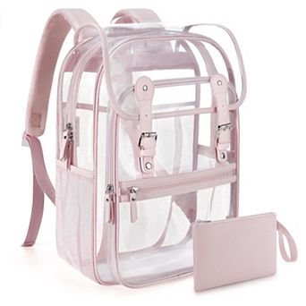 Heavy Duty Transparent PVC School Backpack