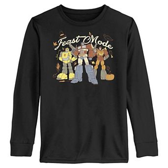 Boys 6-20 Transformers Feast Mode Long Sleeve Graphic Tee