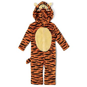 Disney Winnie the Pooh Cosplay Fleece Hooded Coverall