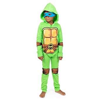 Teenage Mutant Ninja Turtles Cosplay Hooded One Piece Set