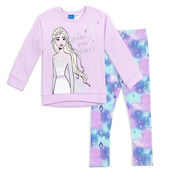 Disney's Frozen 2 pc Sweatshirt and Leggings Set
