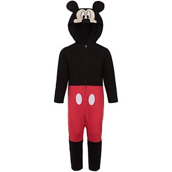 Disney Mickey Mouse Hooded Cosplay Coverall