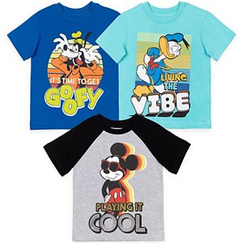 Disney's Mickey Mouse 3-Pack T-Shirts