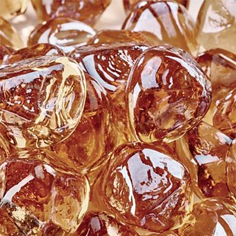 Decorative Glass 1 Inch Diamonds for Vases, Centerpieces, Planters, Crafts & Home Décor 10 Pounds