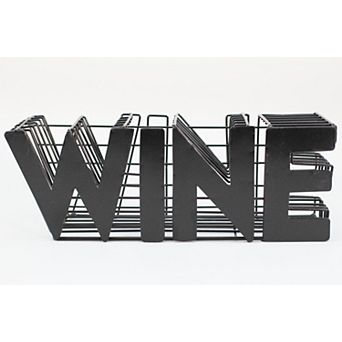 Decorative Metal Wine Cork Holder Wine Phrase, Cork Collector Display for Kitchen, Bar & Home Decor