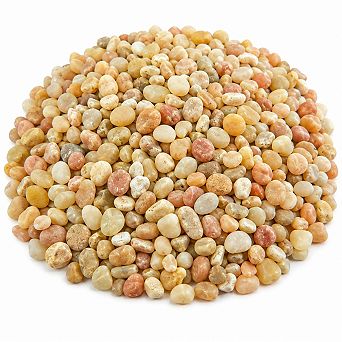 Natural 3/8 Inch Decorative Pebbles for Vases, Planters, Centerpieces and Home Décor 20 Pounds