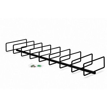 Wall Mounted Wine Rack, Metal Wine Bottle Rack for Wall, Wine Storage Organizer for Kitchen, Home Ba