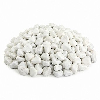 Decorative Porcelain Pebble Vase Filler - Perfect for Pots, Plants & Centerpieces 10 Pounds