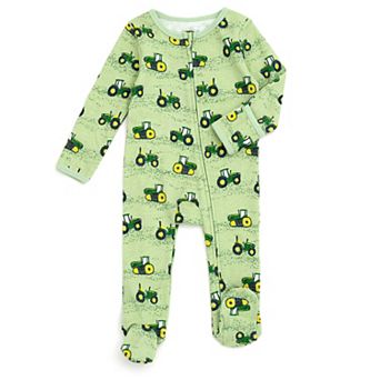 John Deere Zip-Up Footed Sleep N Play