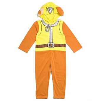 Paw Patrol Rubble Cosplay Hooded One Piece