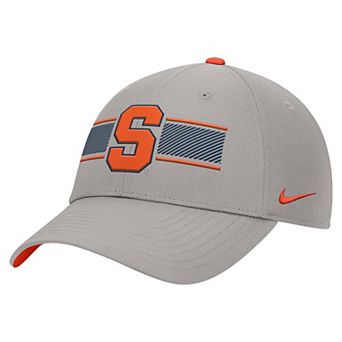 Men's Nike Gray Syracuse Orange Ripstop Dri-FIT Adjustable Hat