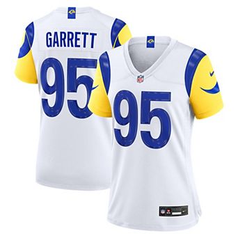 Women's Nike Myles Garrett White Los Angeles Rams Game Jersey