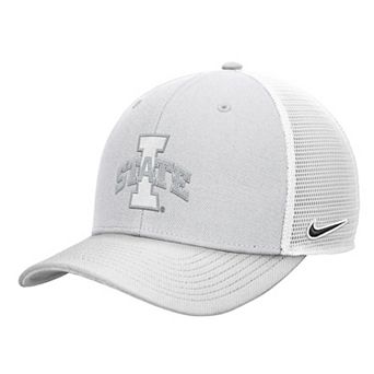 Unisex Nike Iowa State Cyclones 2026 Whiteout Rise Trucker Adjustable Hat