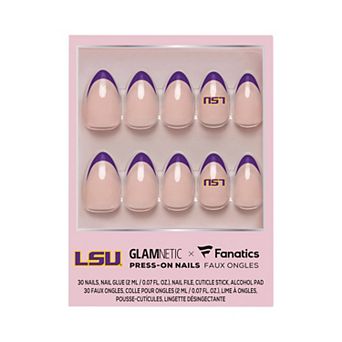 Glamnetic x Fanatics LSU Tigers Nail Kit