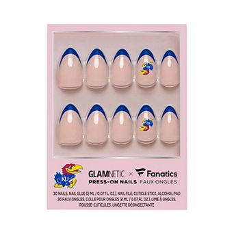 Glamnetic x Fanatics Kansas Jayhawks Nail Kit