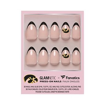 Glamnetic x Fanatics Iowa Hawkeyes Nail Kit