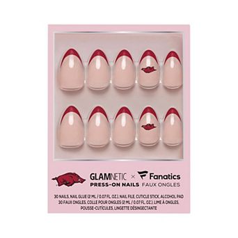 Glamnetic x Fanatics Arkansas Razorbacks Nail Kit