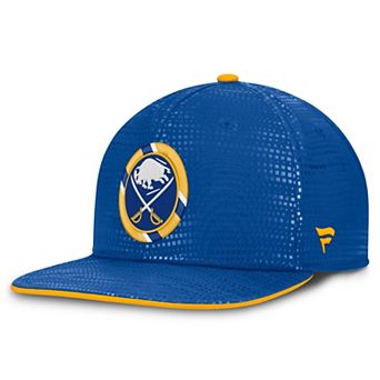 Men's Fanatics Royal Buffalo Sabres Authentic Pro Rink Square Visor Snapback Hat