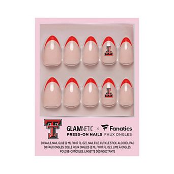 Glamnetic x Fanatics Texas Tech Red Raiders Nail Kit
