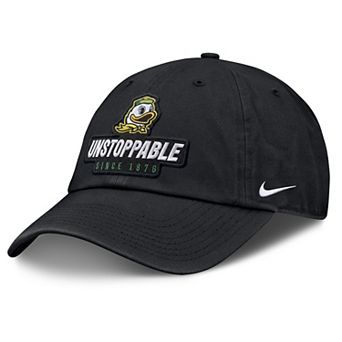 Unisex Nike Black Oregon Ducks Unstoppable Club Adjustable Hat