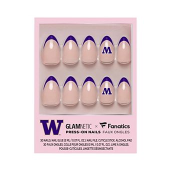 Glamnetic x Fanatics Washington Huskies Nail Kit