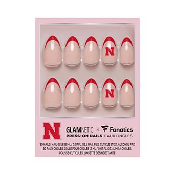 Glamnetic x Fanatics Nebraska Huskers Nail Kit