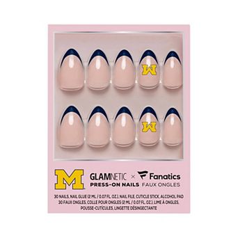 Glamnetic x Fanatics Michigan Wolverines Nail Kit