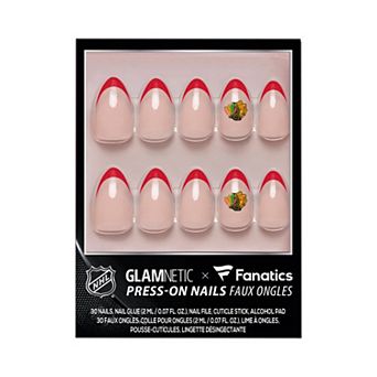 Glamnetic x Fanatics Chicago Blackhawks Nail Kit