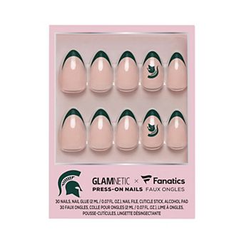 Glamnetic x Fanatics Michigan State Spartans Nail Kit