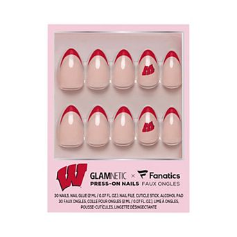 Glamnetic x Fanatics Wisconsin Badgers Nail Kit