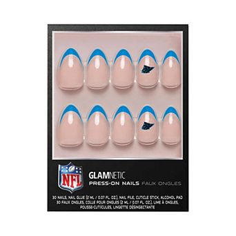 Glamnetic x Fanatics Carolina Panthers Nail Kit