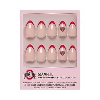 Glamnetic x Fanatics Ohio State Buckeyes Nail Kit