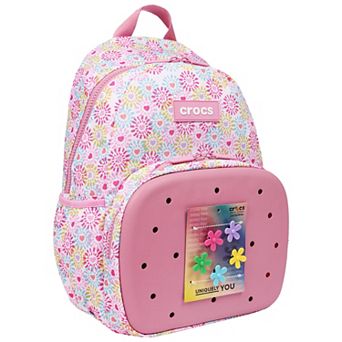 Crocs Customizable Backpack with EVA Front Pocket & Jibbitz™ Charms