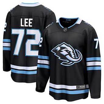 Men's Fanatics Anders Lee Black Utah Mammoth Home Breakaway Jersey