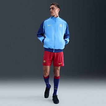 Men's Nike Blue Barcelona Special Edition Strike Anthem Full-Zip Dri-FIT Jacket
