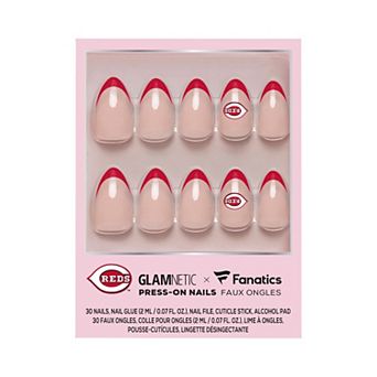 Glamnetic x Fanatics Cincinnati Reds Nail Kit