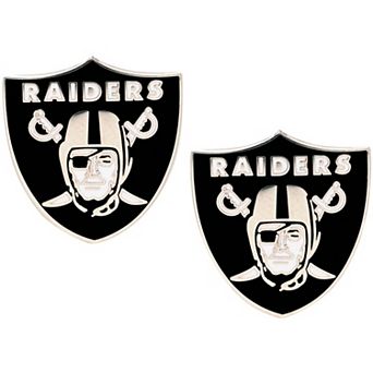 WinCraft Las Vegas Raiders Post Logo Earrings