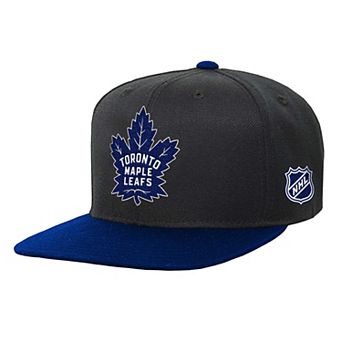 Youth Mitchell & Ness Black/Royal Toronto Maple Leafs Legendary Snapback Hat