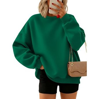 Oversized Pullover Crewneck Fall Hoodies Athletic Gym Travel Winter School Tops
