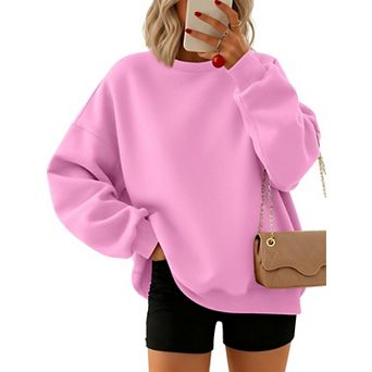 Oversized Pullover Crewneck Fall Hoodies Athletic Gym Travel Winter School Tops